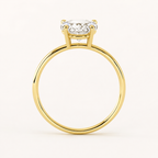 Oval Cut Lab Grown Diamond Solitaire Engagement Ring
