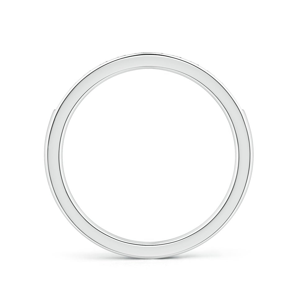 Channel-Set MoissaniteDiamond Half Eternity Wedding Ring