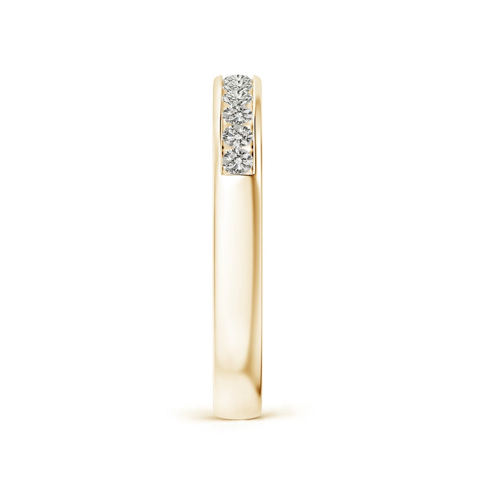 Channel-Set Lab- Grown Diamond Half Eternity Wedding Ring