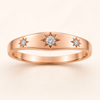 Star Set Diamond Ring