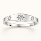 Star Set Diamond Ring