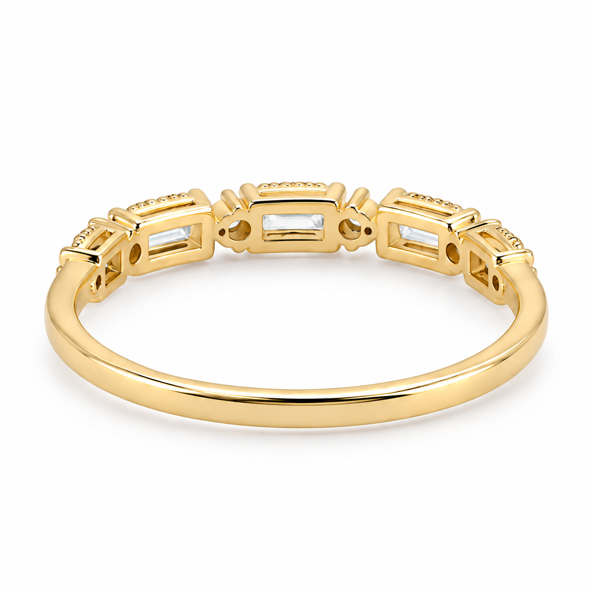 Baguette Lab-Grown Diamond Ring