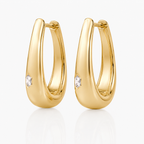 Dome Hoops Earrings