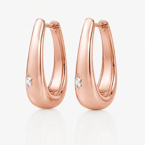 Dome Hoops Earrings
