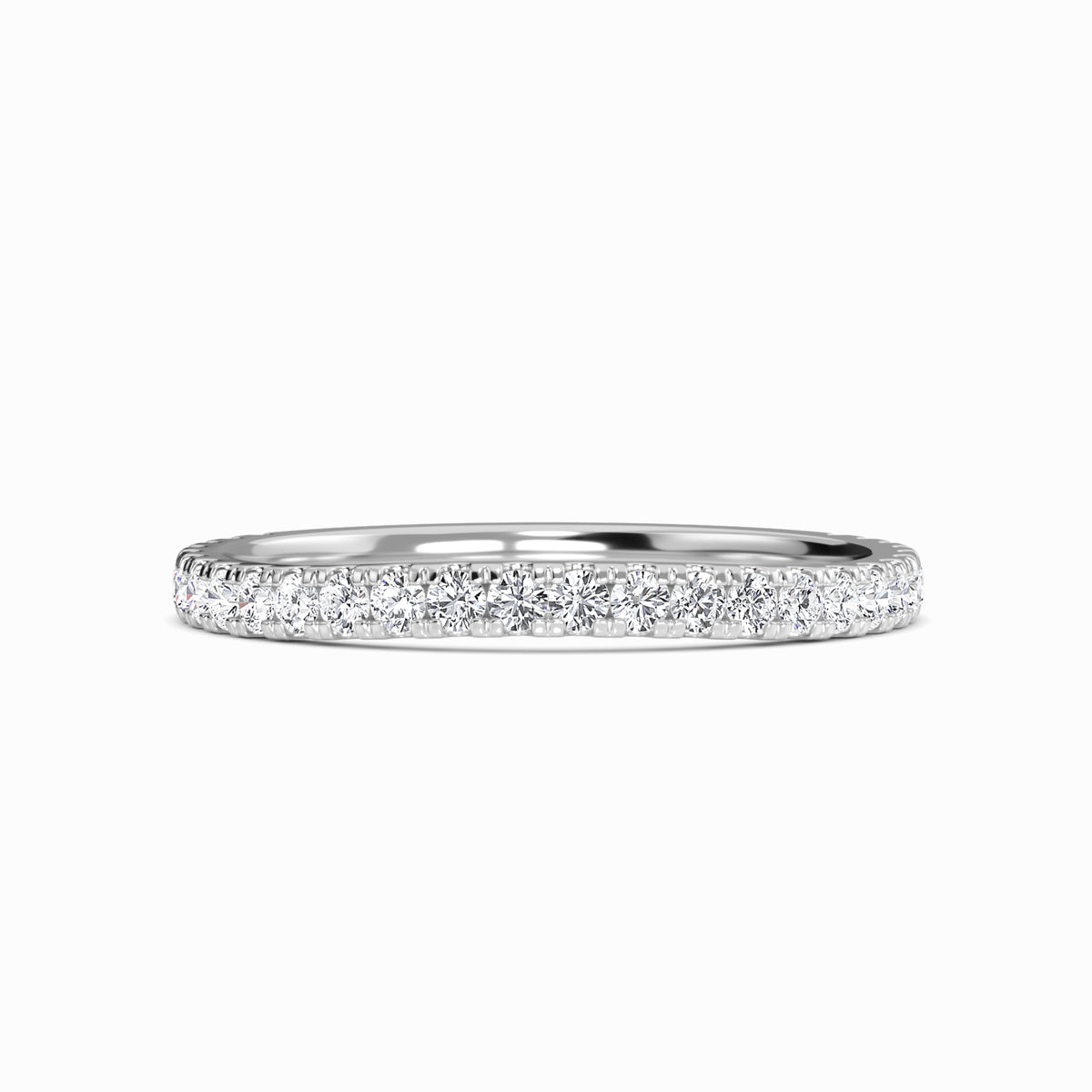 Presley Three-Quarter Diamond Eternity Band