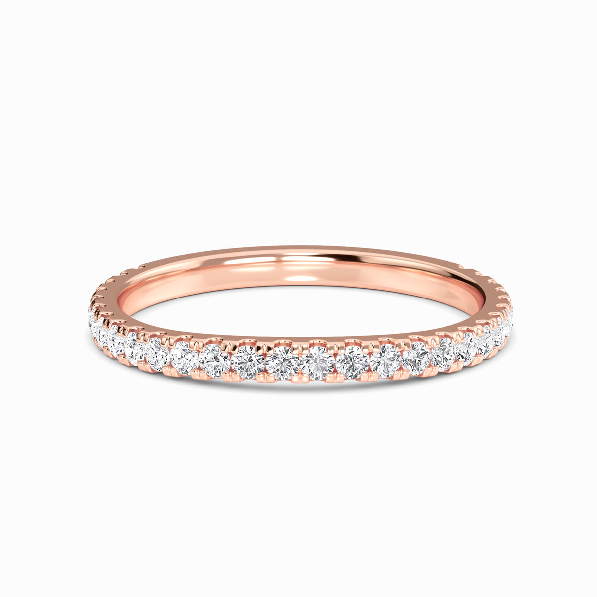 Presley Three-Quarter Diamond Eternity Band
