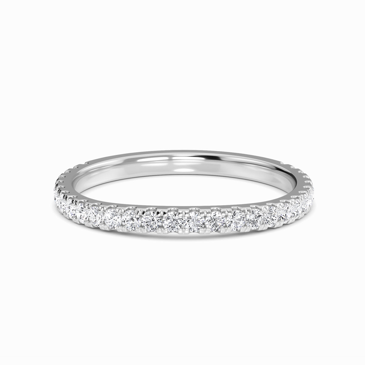 Presley Three-Quarter Diamond Eternity Band